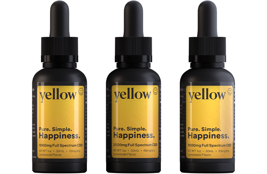 Yellow CBD Products